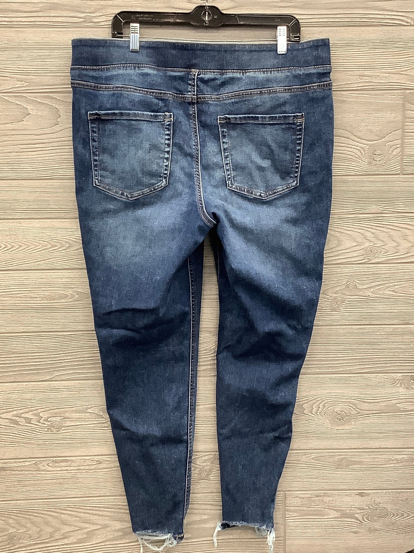 Jeans Skinny By Maurices In Blue Denim, Size: 18