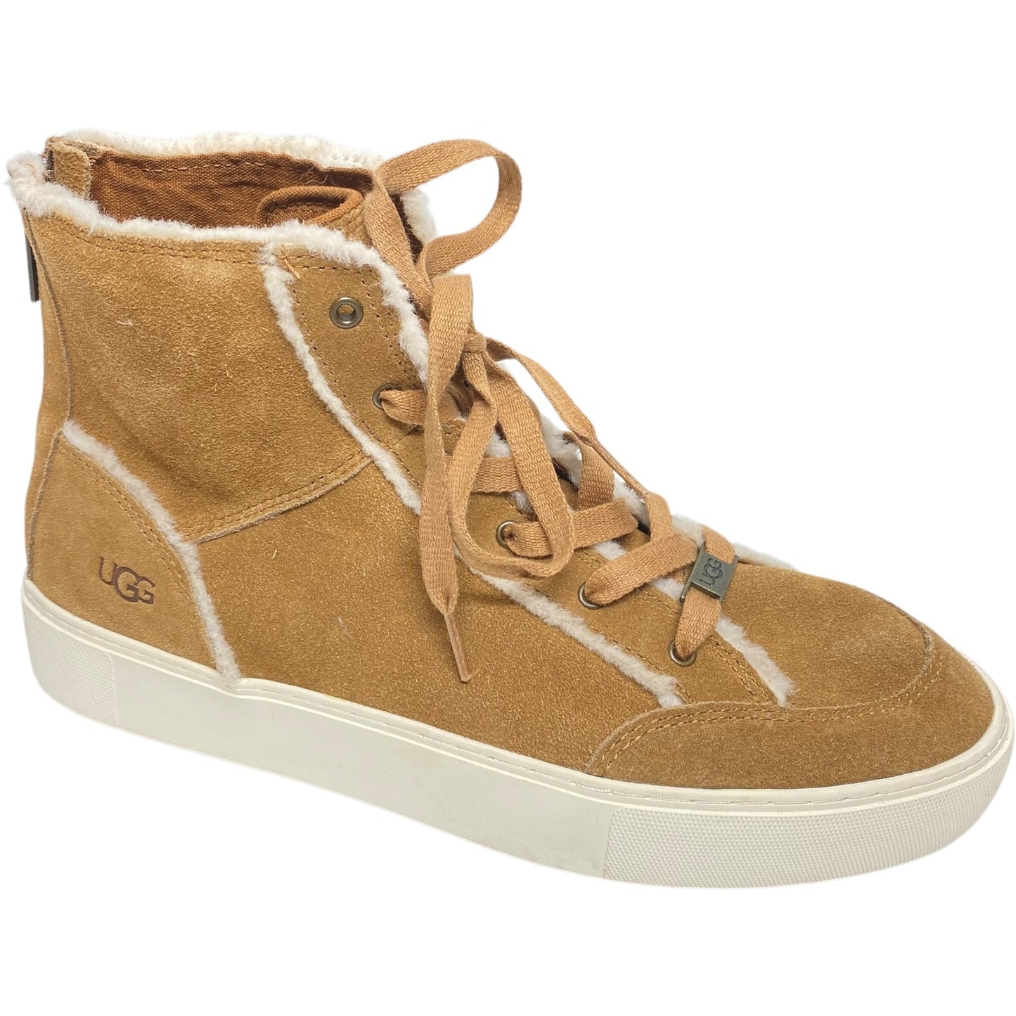 Shoes Sneakers By Ugg In Brown, Size: 11