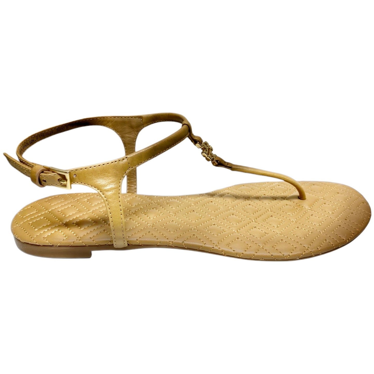 Sandals Flats By Tory Burch In Tan, Size: 8