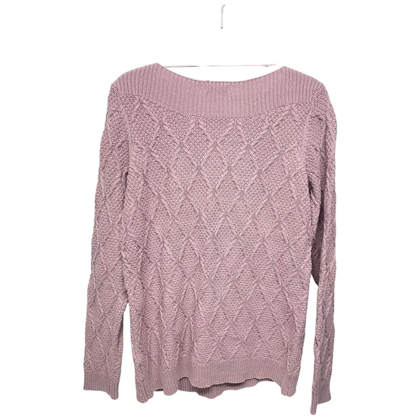 Sweater By Croft And Barrow In Mauve, Size: M