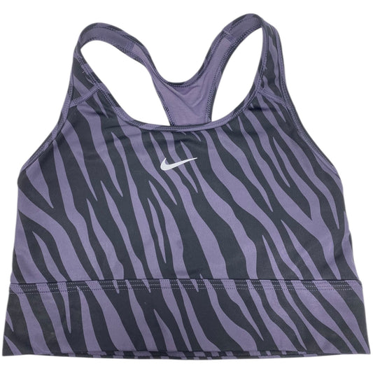 Athletic Bra By Nike Apparel In Purple, Size: M