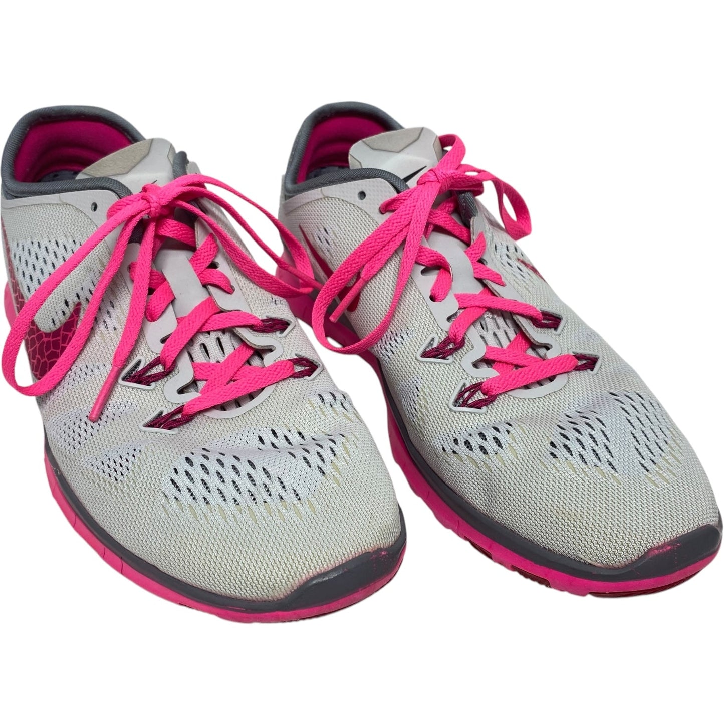 Shoes Athletic By Nike In Pink & White, Size: 7