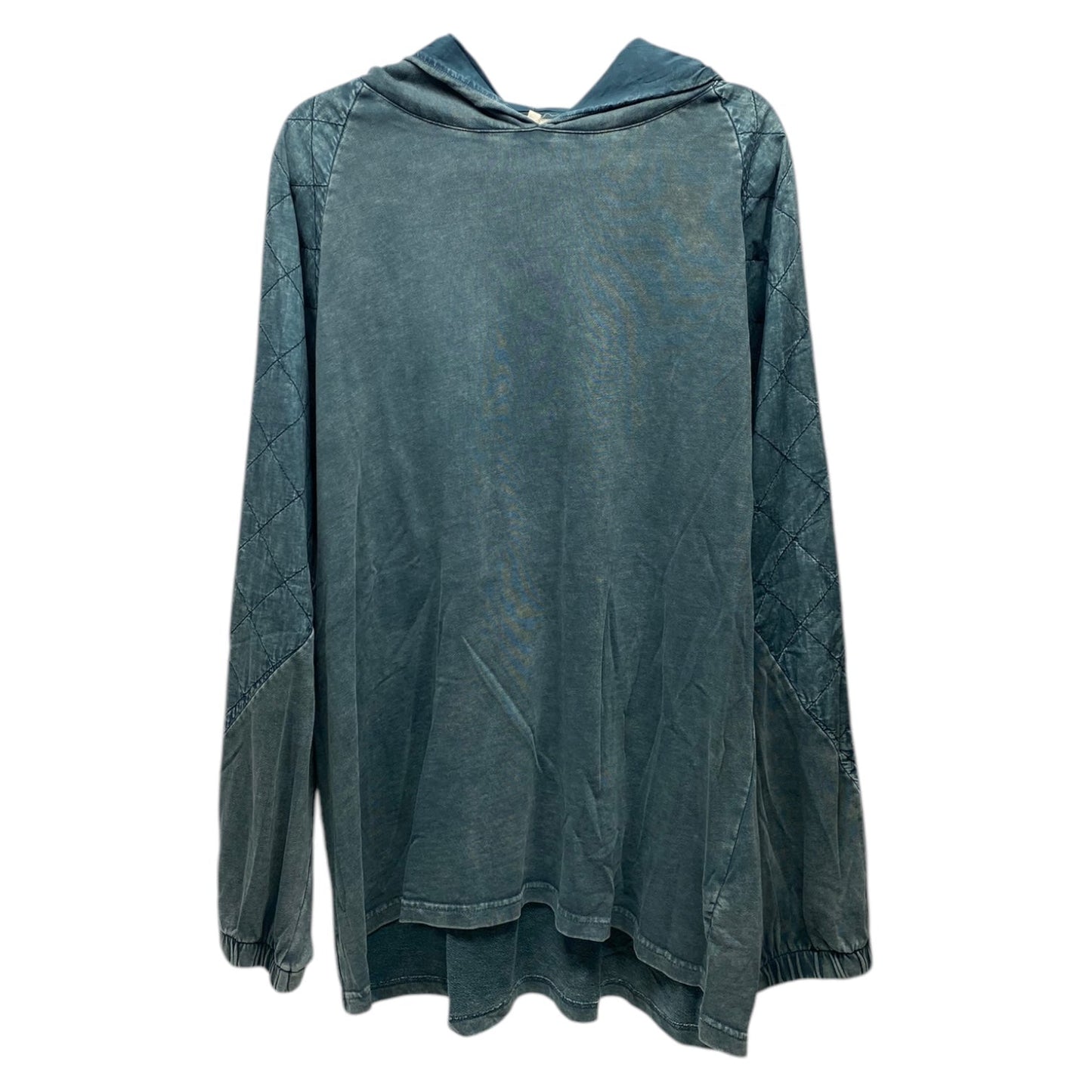 Tunic Long Sleeve By Easel In Green, Size: L