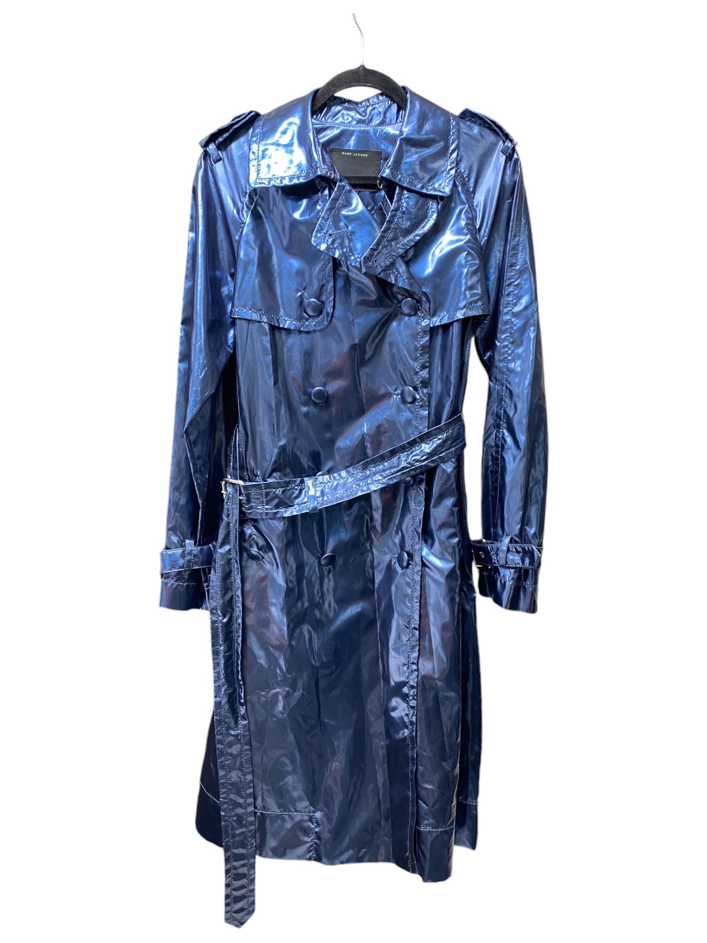 Coat Designer By Marc Jacobs In Blue, Size: 4