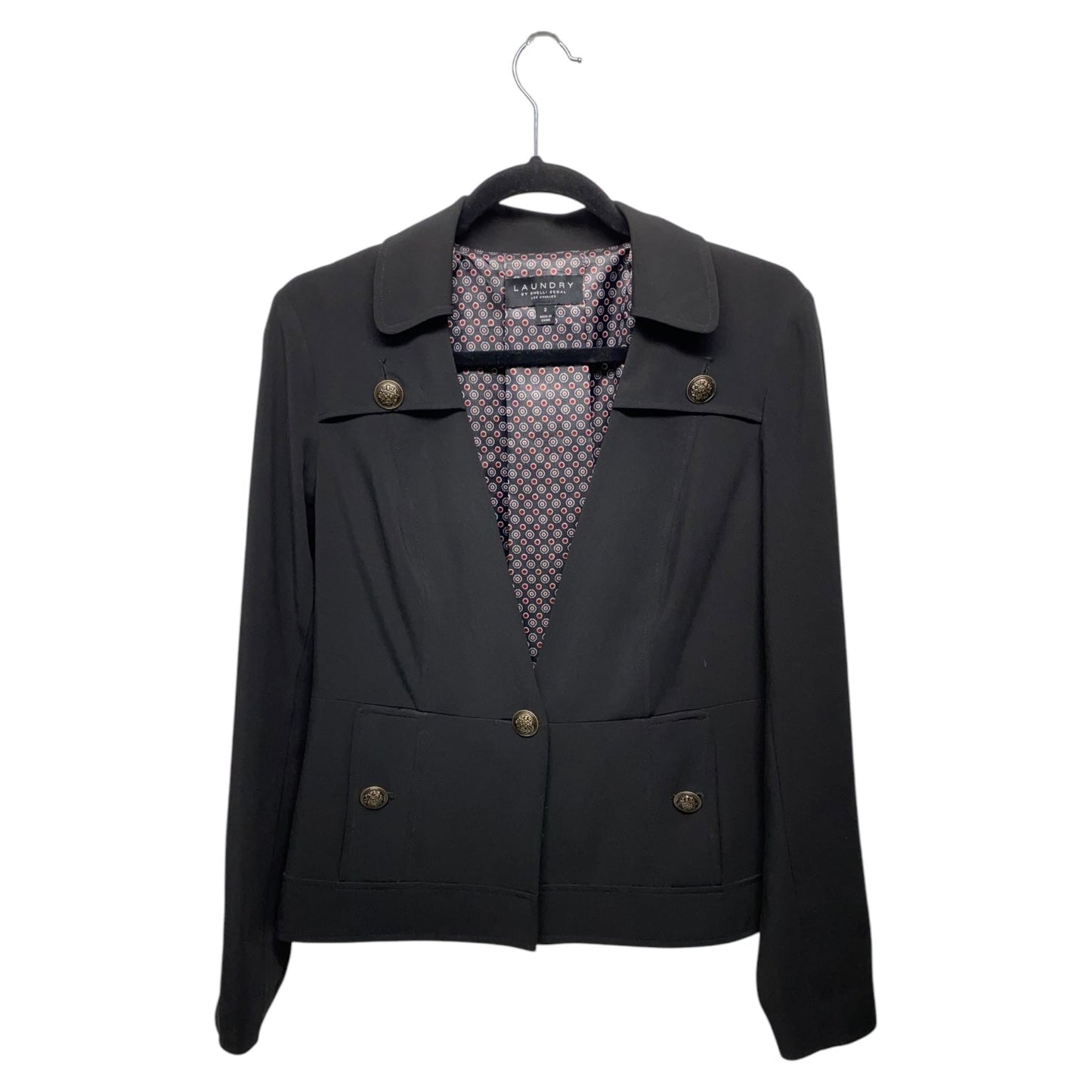 Jacket Other By Laundry In Black, Size: 2