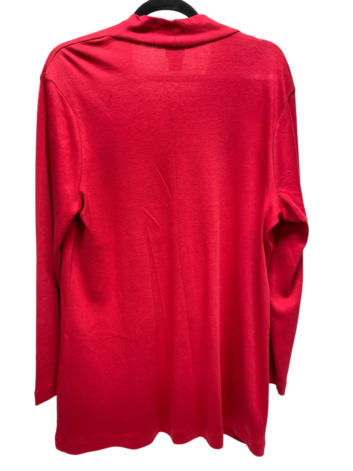 Top Long Sleeve By Chicos In Red, Size: L