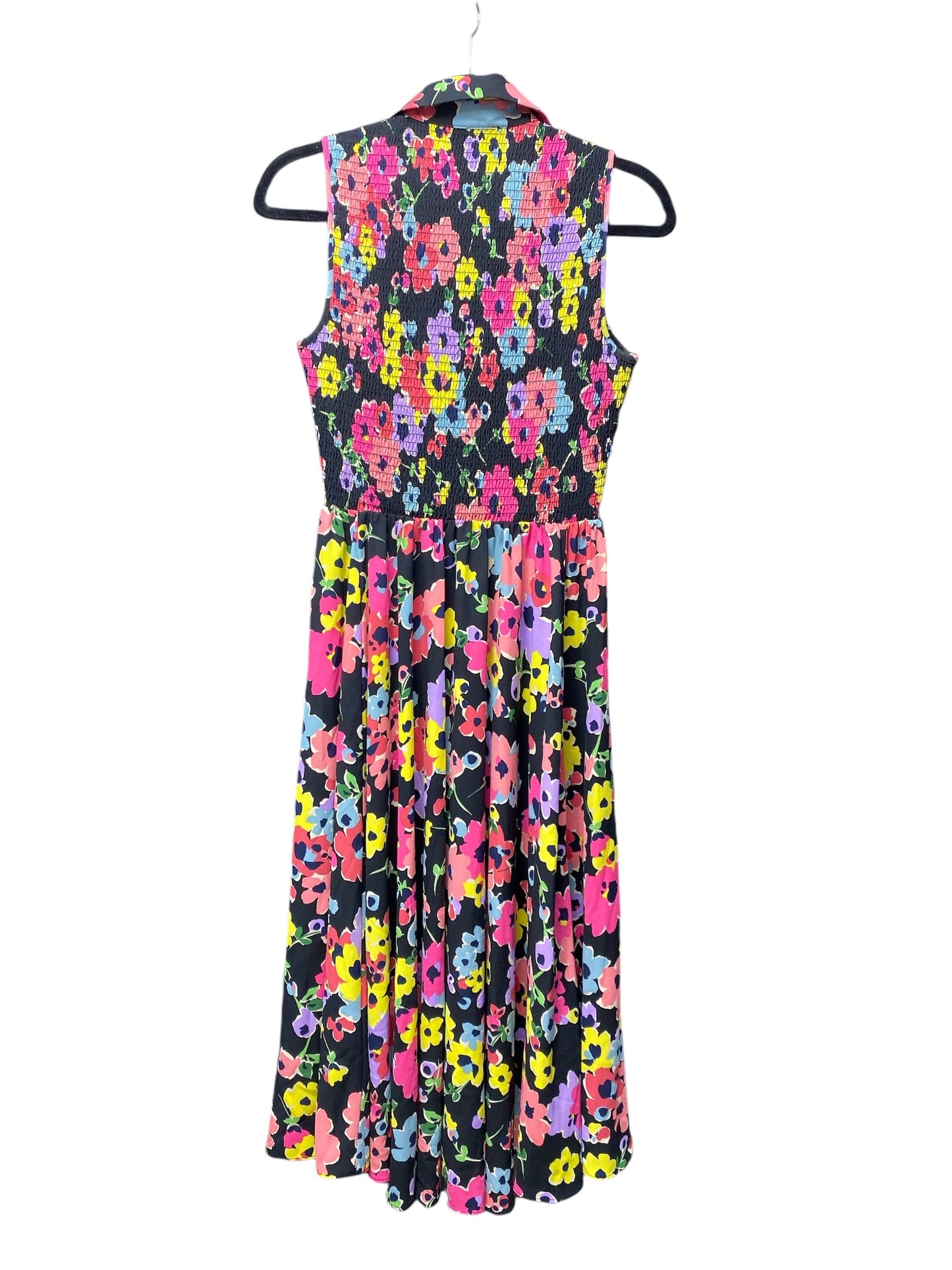 Dress Designer By Kate Spade In Rainbow Print, Size: 0