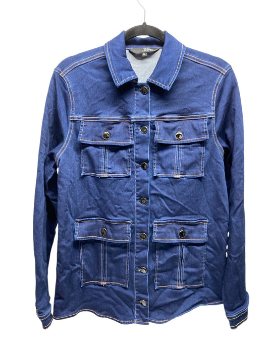 Jacket Denim By 1822 Denim In Blue Denim, Size: M