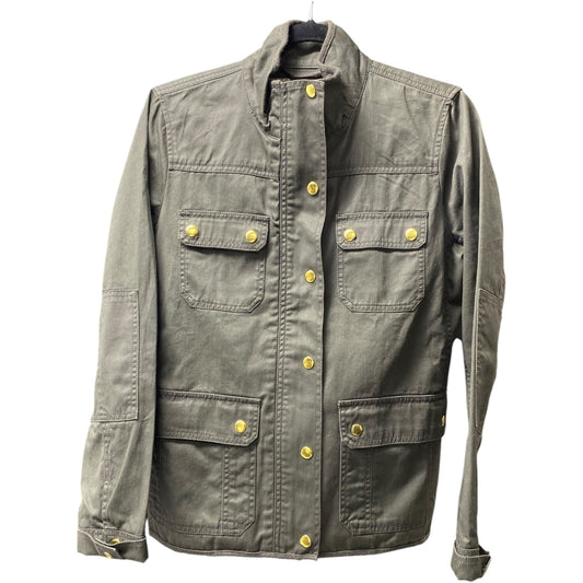 Jacket Utility By J. Crew In Green, Size: S