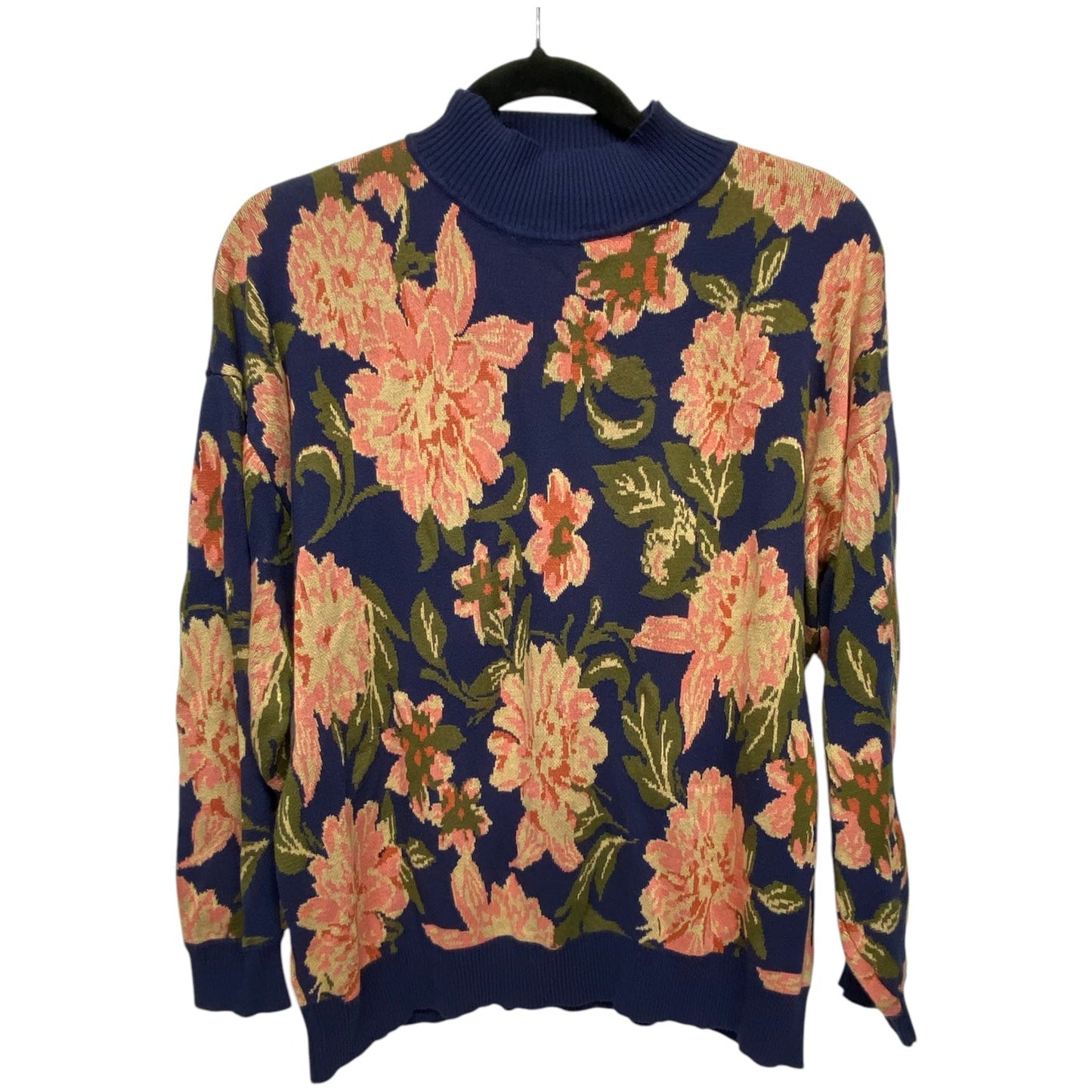 Sweater By Flying Tomato In Floral Print, Size: M