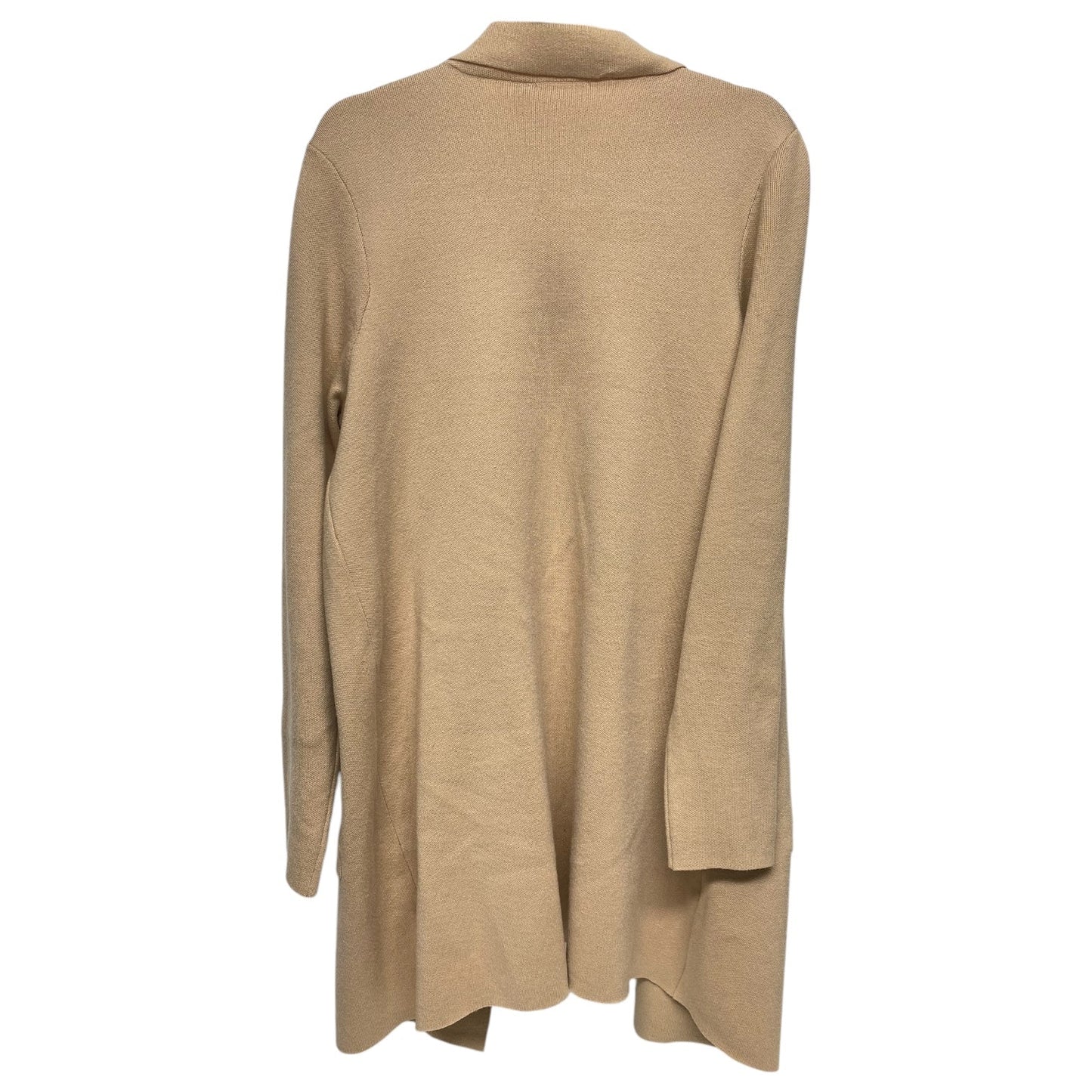 Cardigan By Clothes Mentor In Tan, Size: M