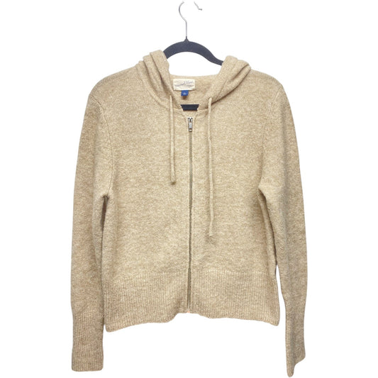 Sweater Cardigan By Universal Thread In Beige, Size: S