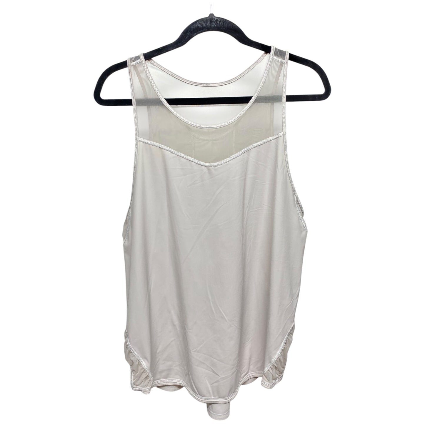 Athletic Tank Top By Lululemon In White, Size: M