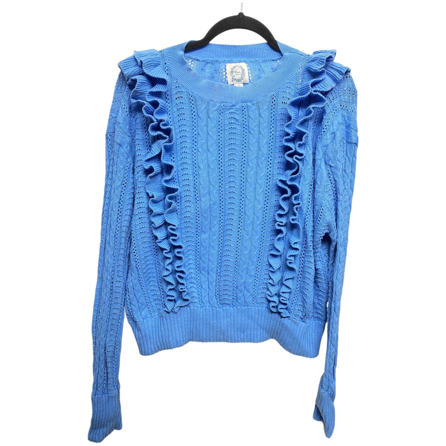 Sweater By Blue Rain In Blue, Size: Xl