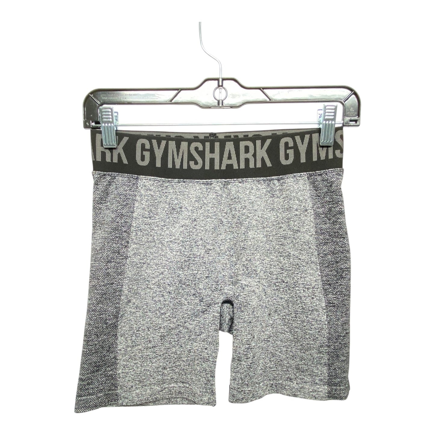 Athletic Shorts By Gym Shark In Black & Grey, Size: M