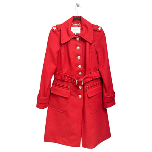 Coat Wool By Laundry In Red, Size: S