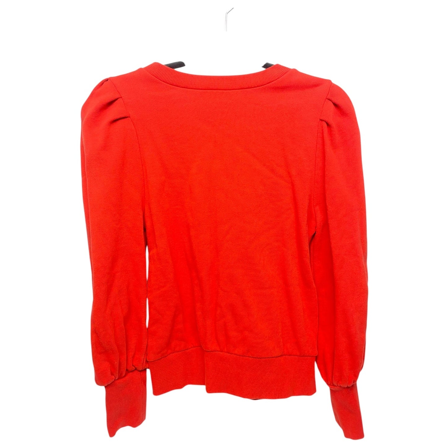 Sweatshirt Crewneck By Loft In Orange, Size: S