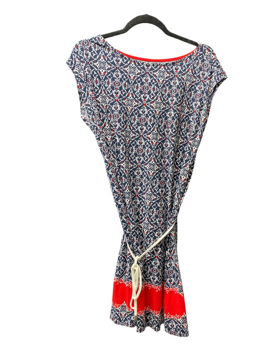 Blue Red & White Dress Casual Short Nautica, Size S