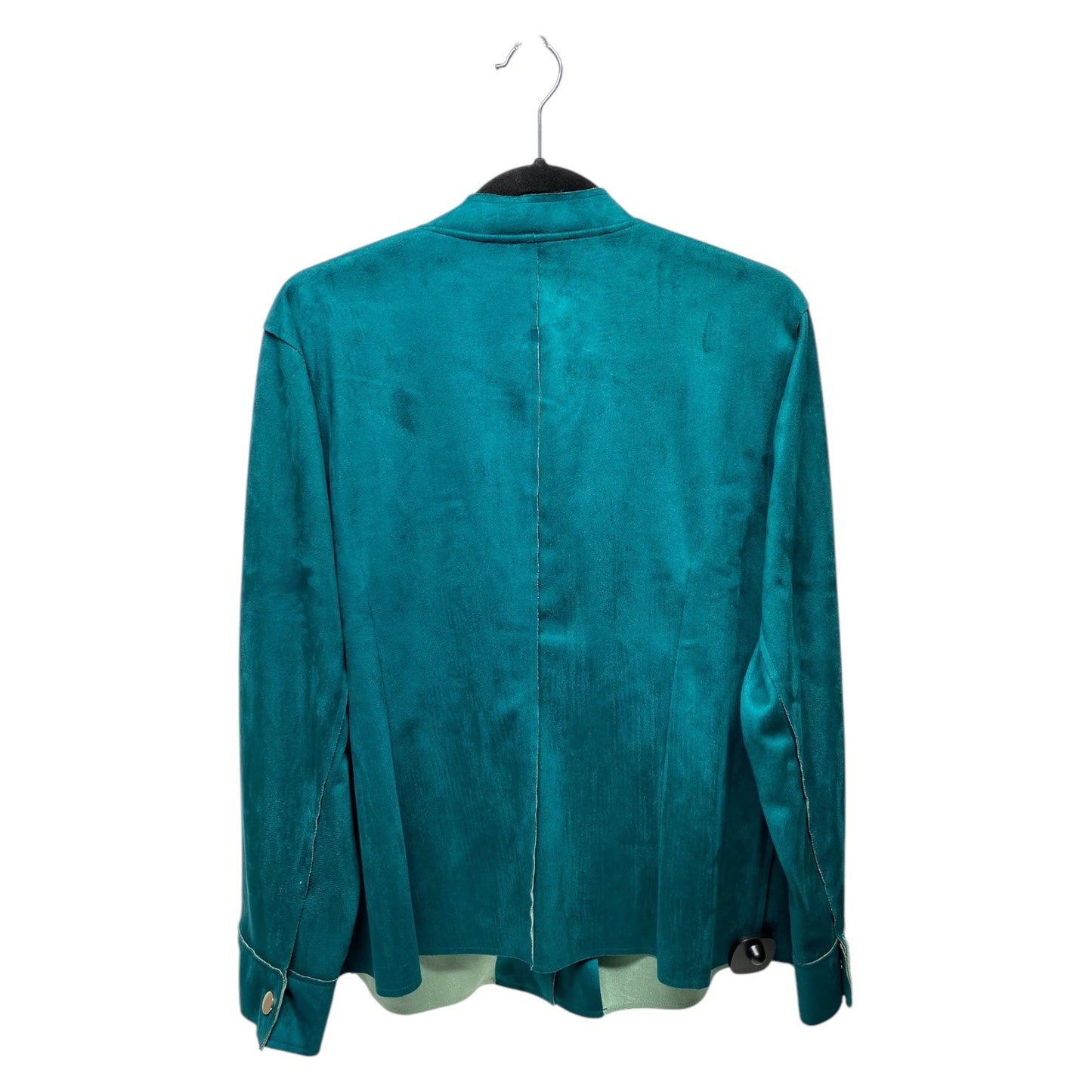 Jacket Other By Chicos In Green, Size: L