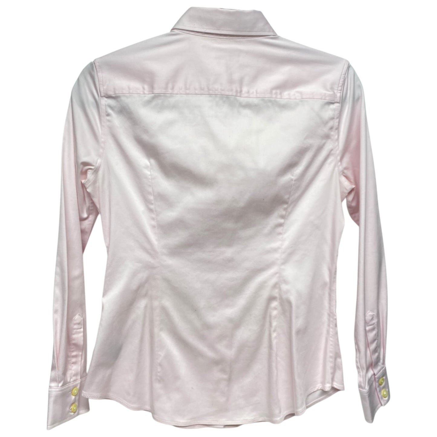 Top Long Sleeve By Banana Republic In Pink, Size: 4