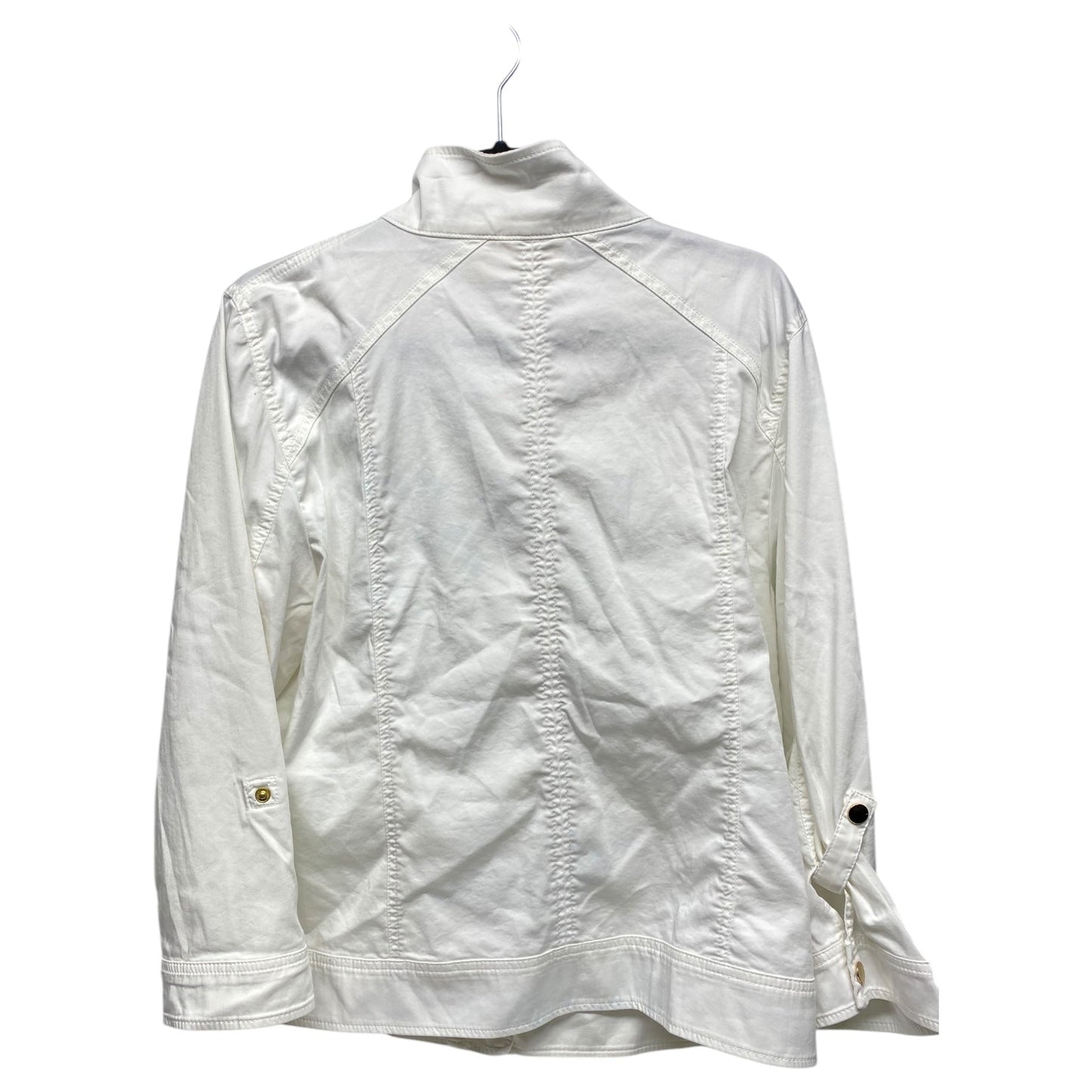 Jacket Other By Chicos In White, Size: Xl