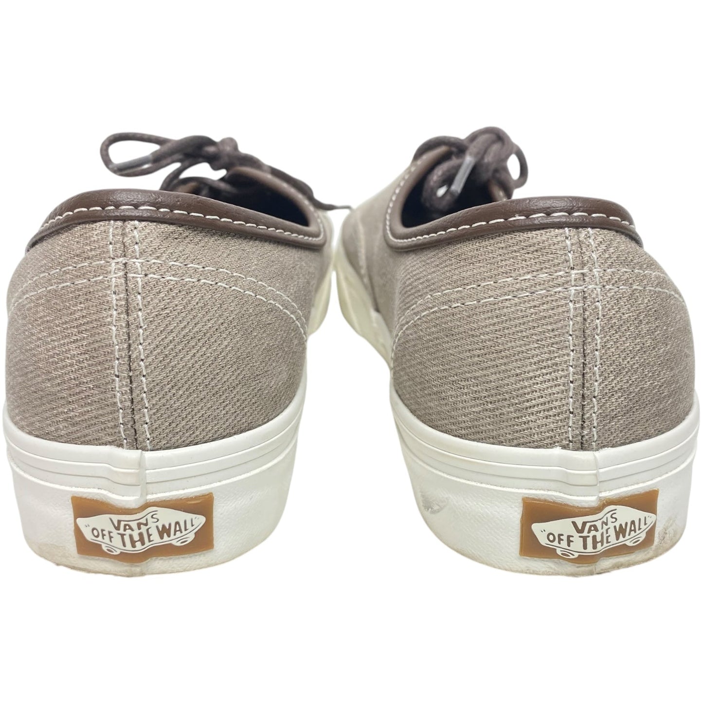 Shoes Sneakers By Vans In Brown, Size: 8