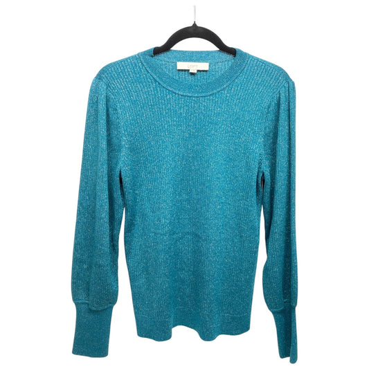 Sweater By Loft In Teal, Size: L