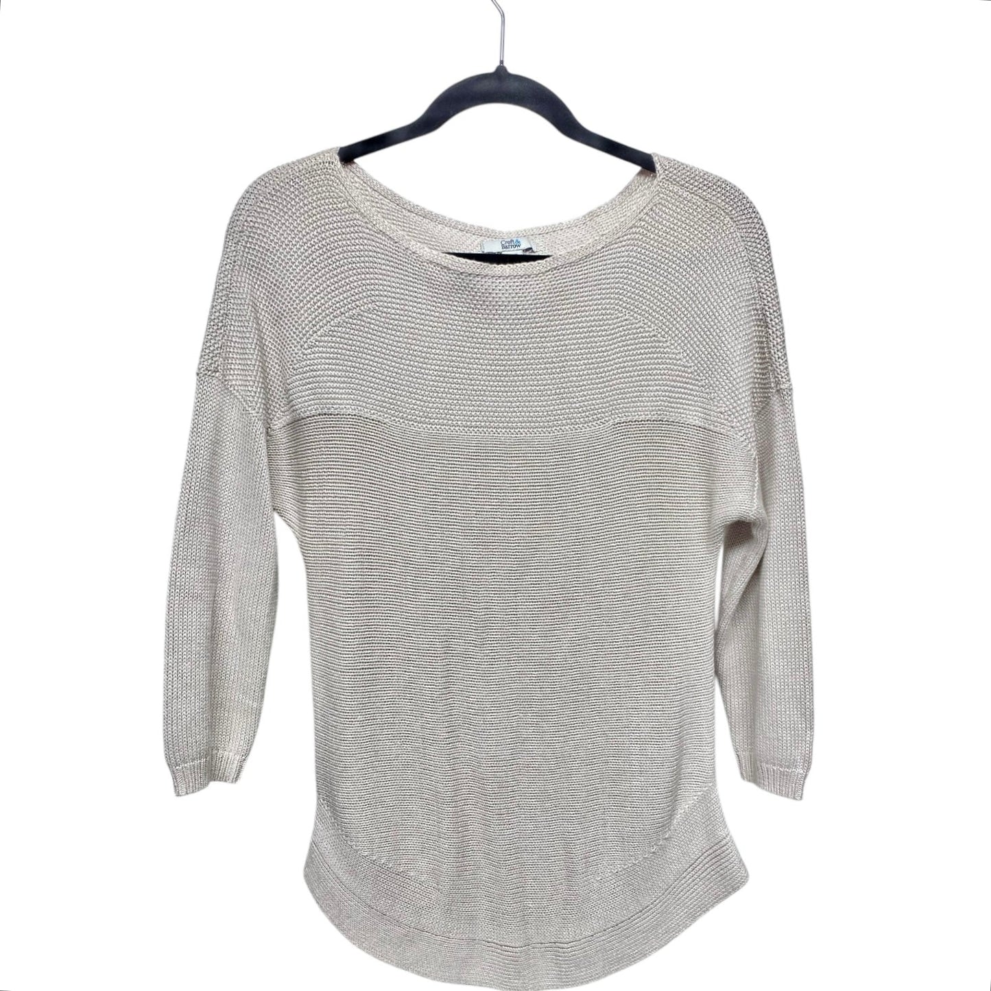 Sweater By Croft And Barrow In Grey, Size: Sp