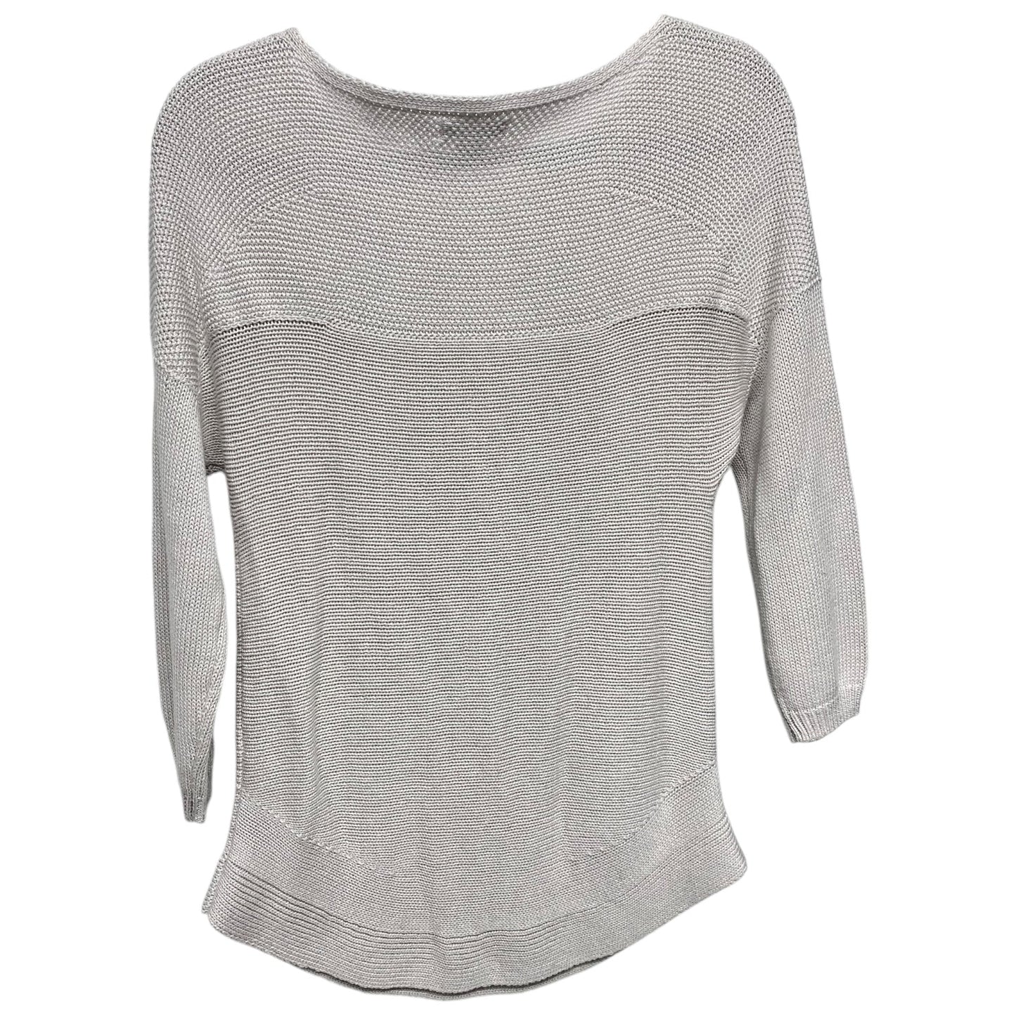 Sweater By Croft And Barrow In Grey, Size: Sp