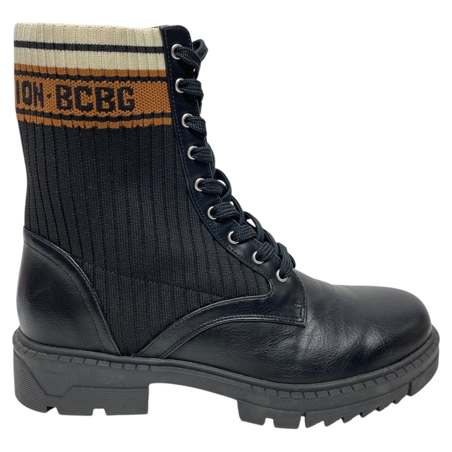 Boots Combat By Bcbgeneration In Black & Brown, Size: 9