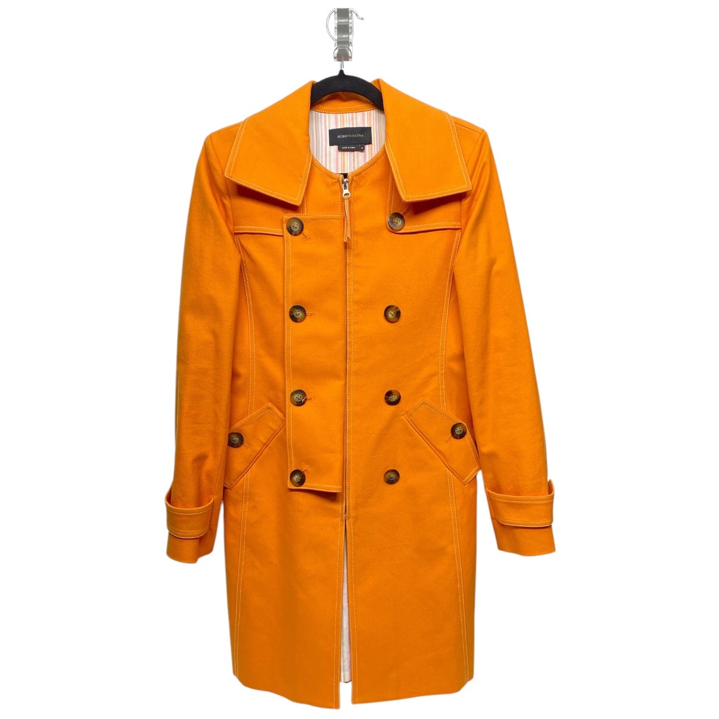 Coat Other By Bcbgmaxazria In Orange, Size: S