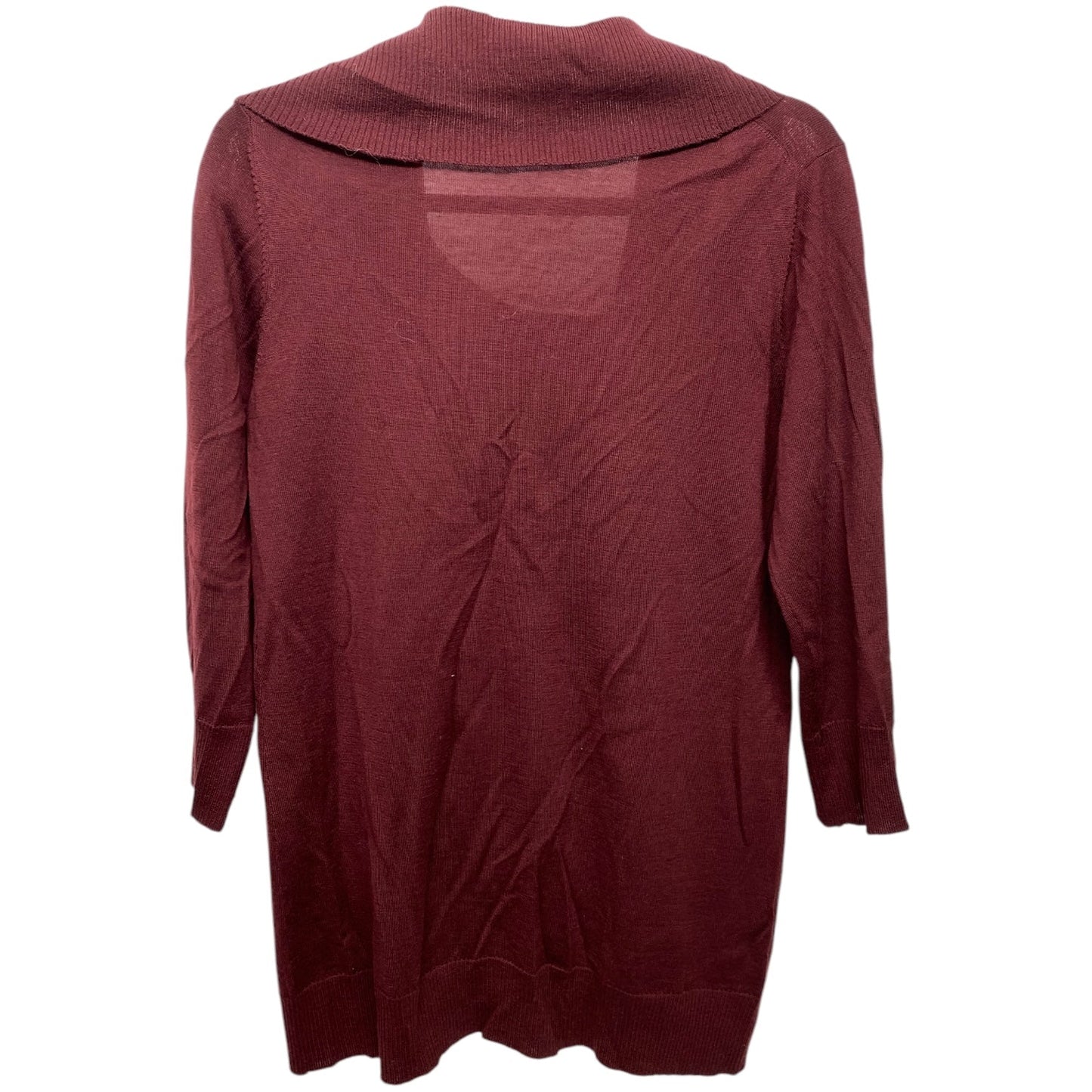 Sweater By Talbots In Maroon, Size: L