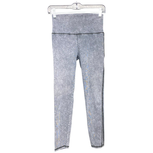 Athletic Leggings By Aerie In Grey, Size: S