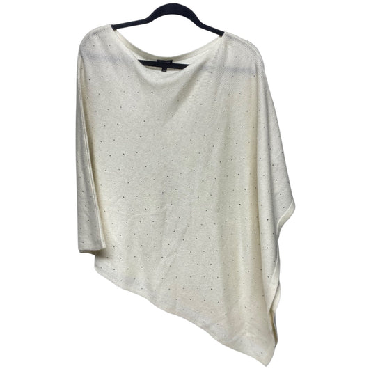 Poncho By Talbots In Cream, Size: M