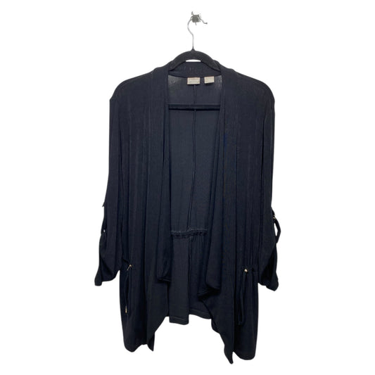 Cardigan By Chicos In Black, Size: L