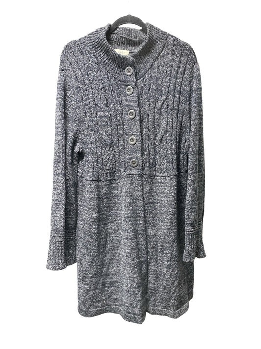 Cardigan By Style And Company In Black & Grey, Size: Xl