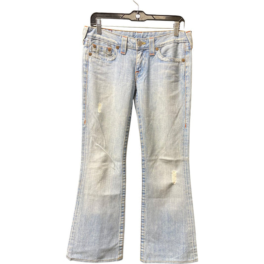 Jeans Designer By True Religion In Blue Denim, Size: 6