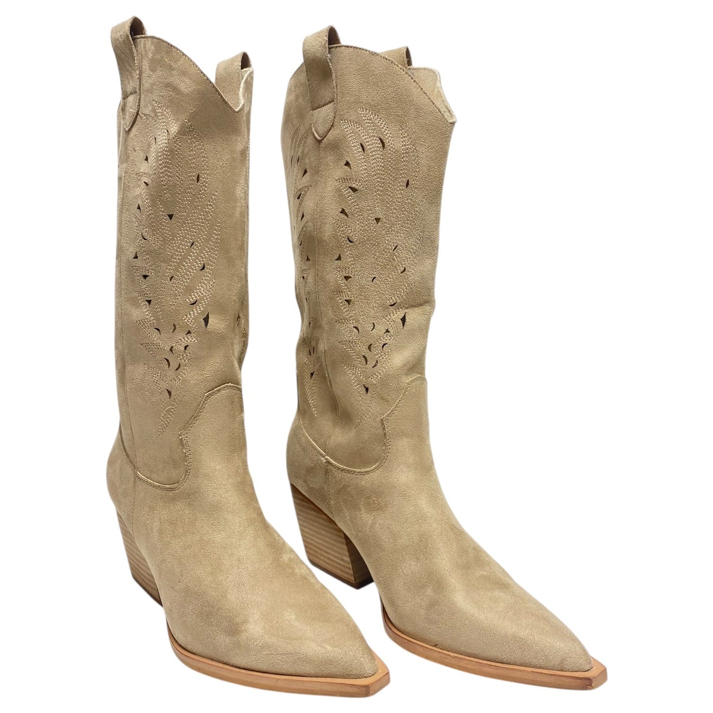 Boots Western By Mi.iM In Tan, Size: 10