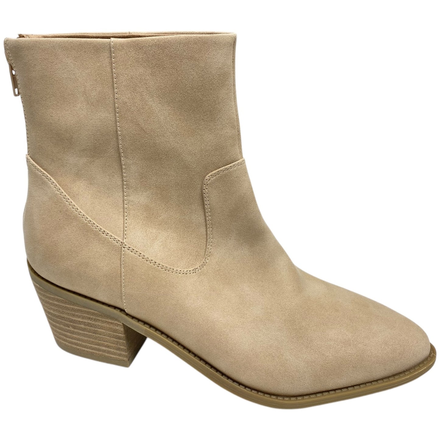 Boots Ankle Heels By Dolce Vita In Tan, Size: 8.5