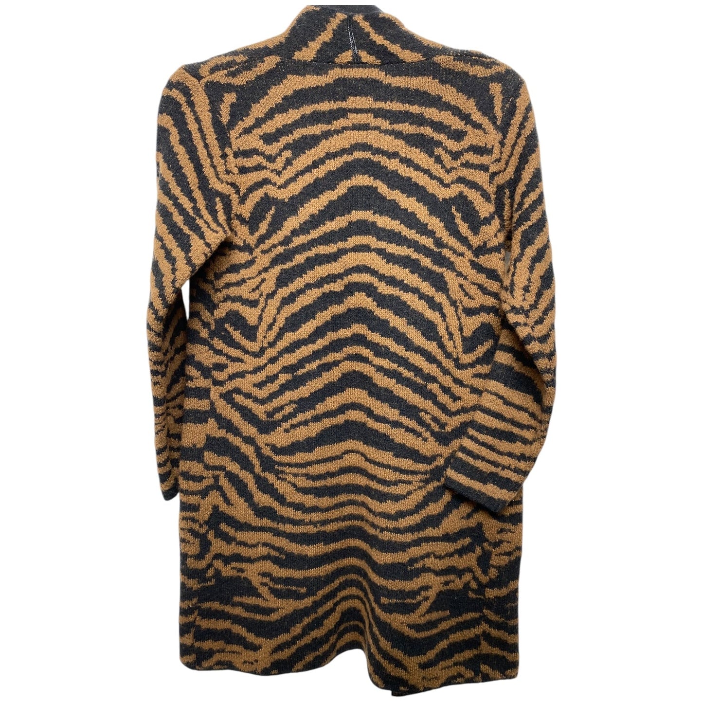 Cardigan By Nine West In Animal Print, Size: Xs