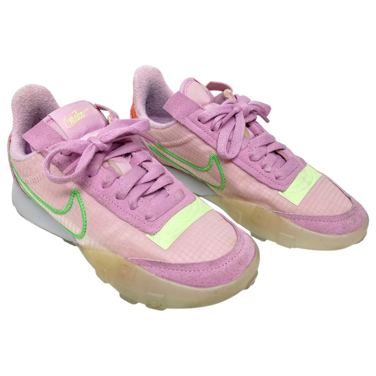 Shoes Athletic By Nike In Green & Purple, Size: 6