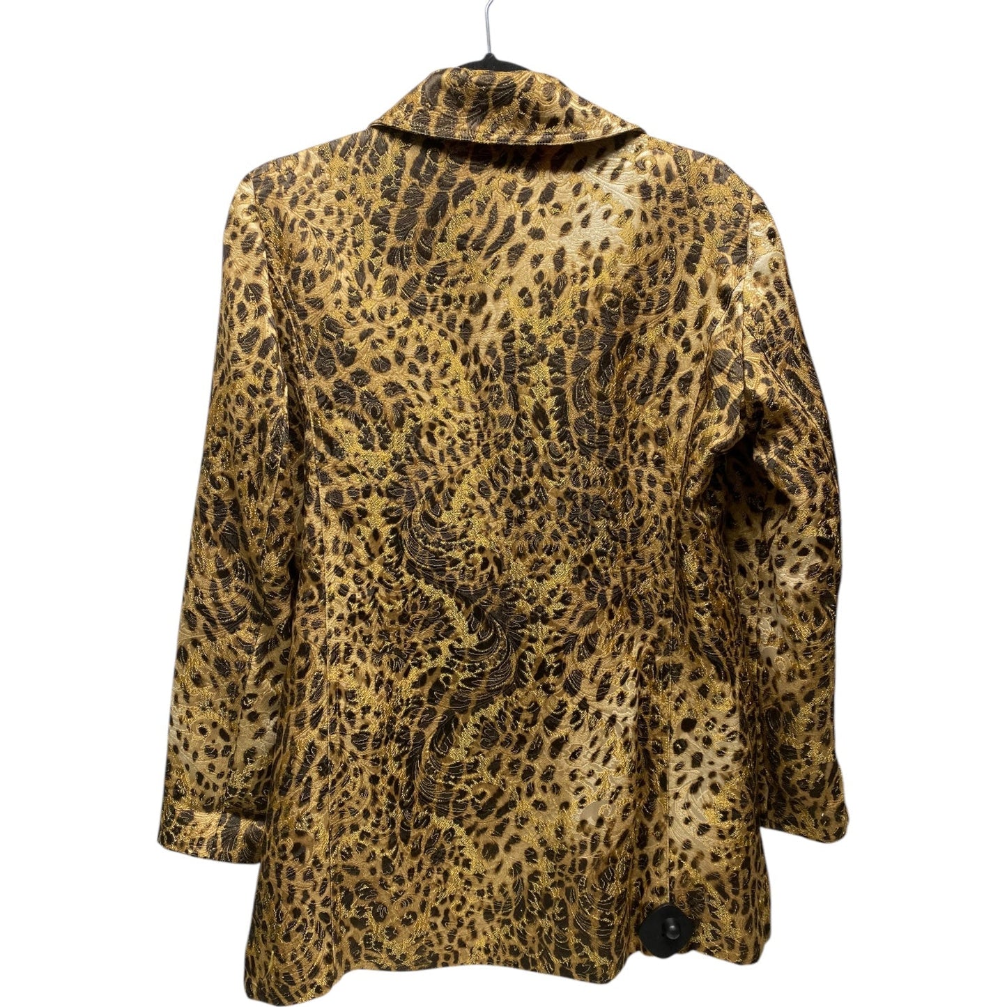 Blazer By Chicos In Animal Print, Size: M