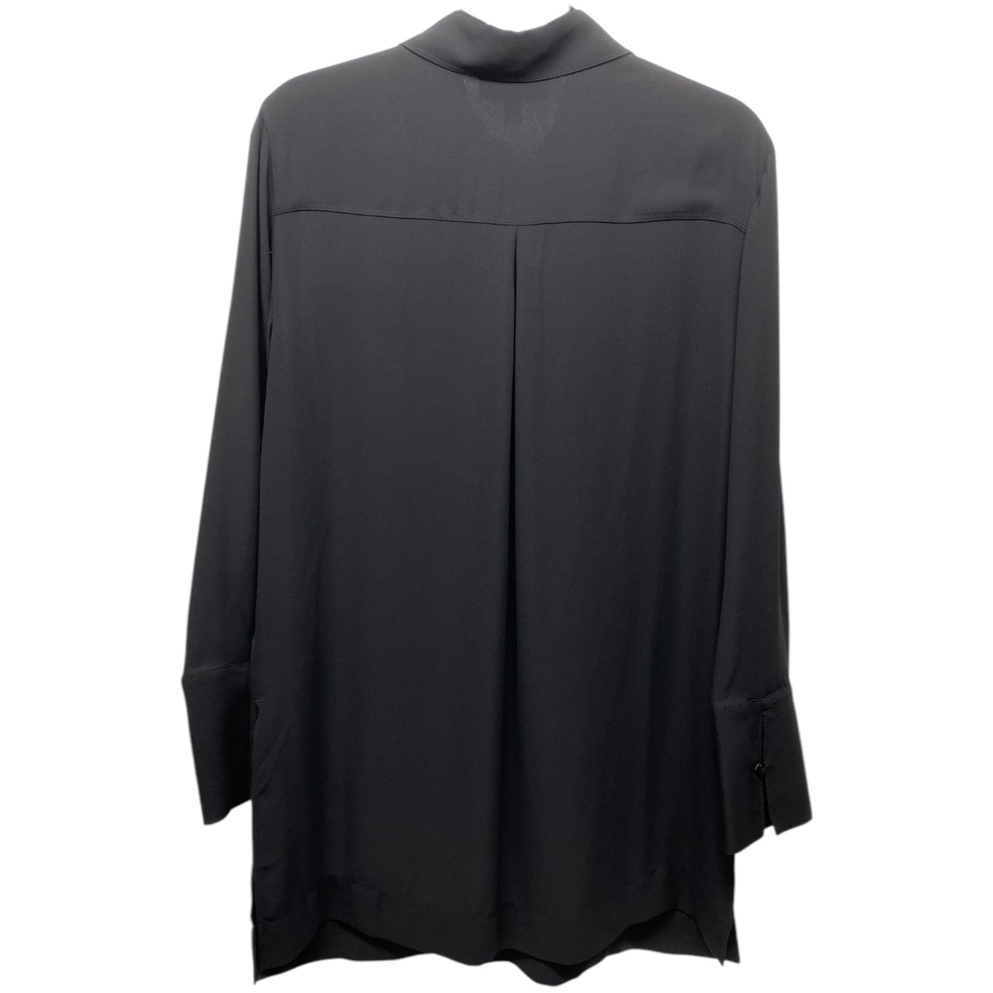 Top Long Sleeve By Chicos In Black, Size: M