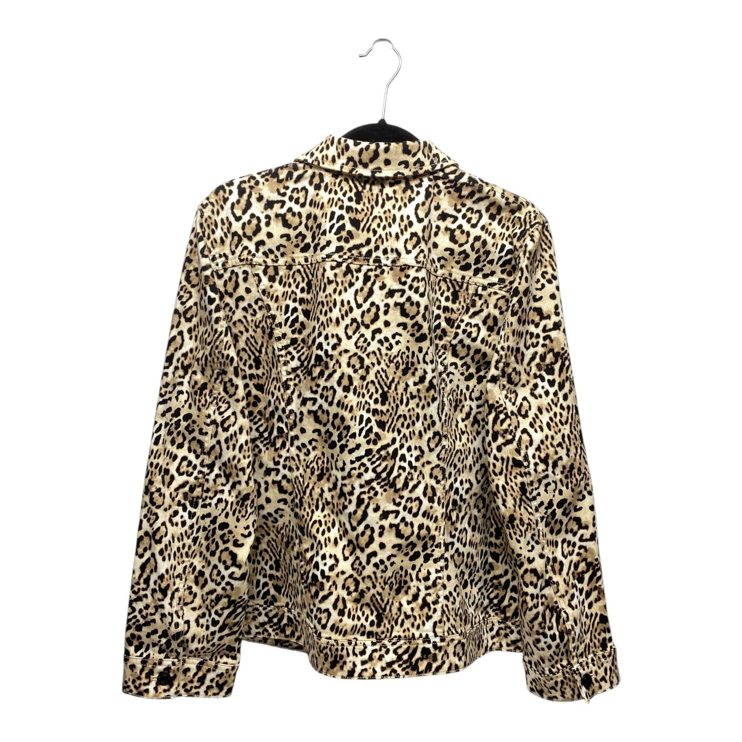 Cardigan By Chicos In Animal Print, Size: Xxl