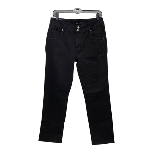 Jeans Straight By Hudson In Black, Size: 10