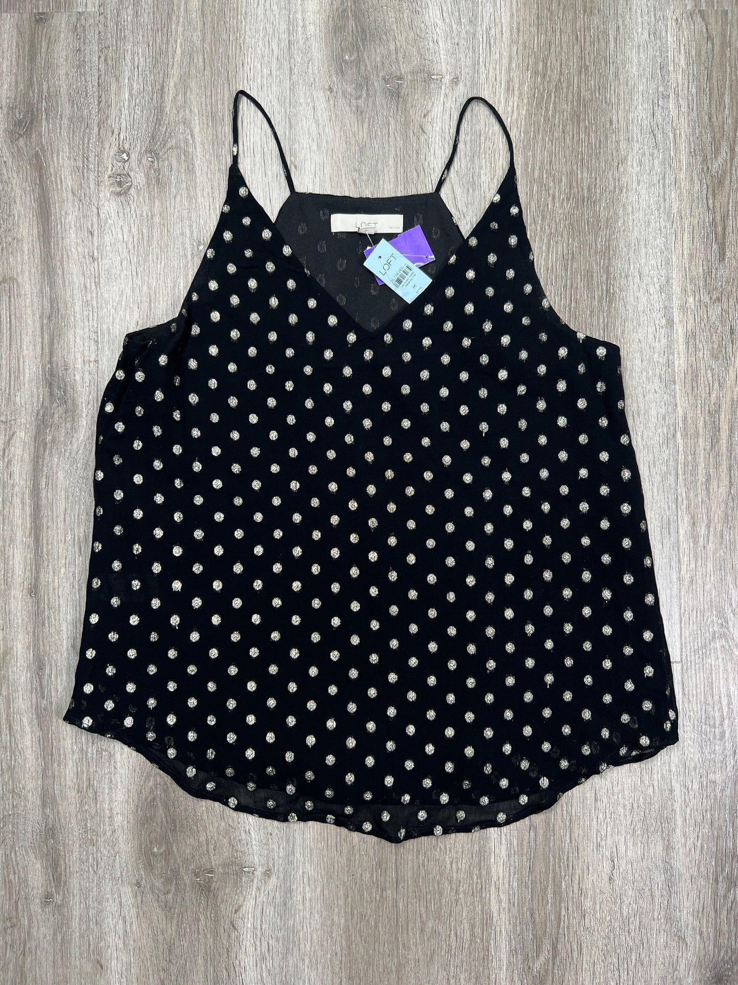 Black Tank Top Loft, Size M