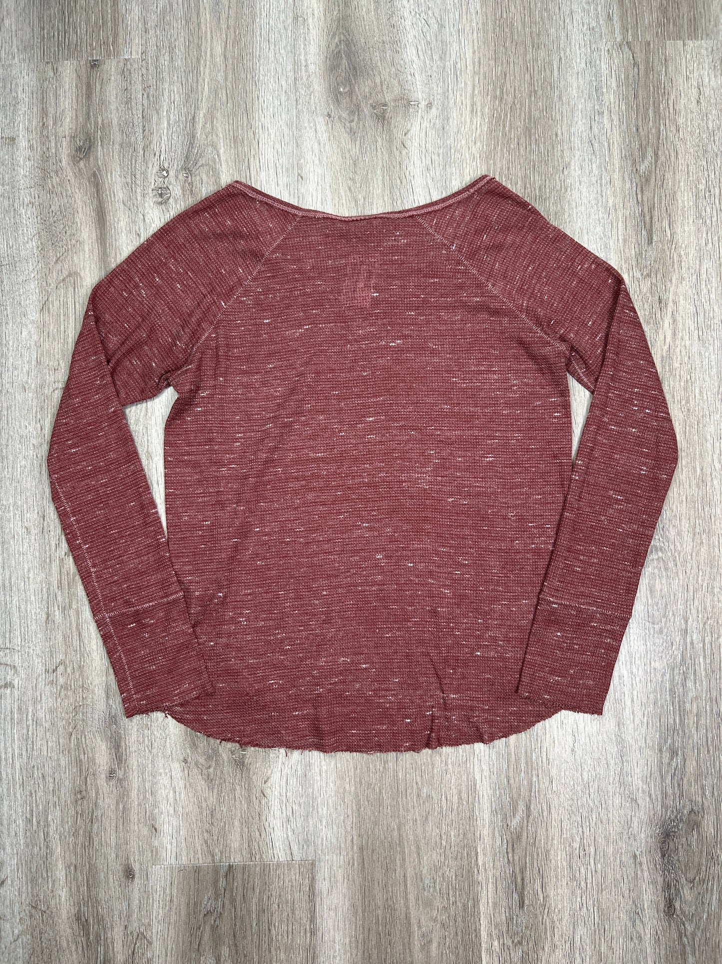 Red Top Long Sleeve Bke, Size M