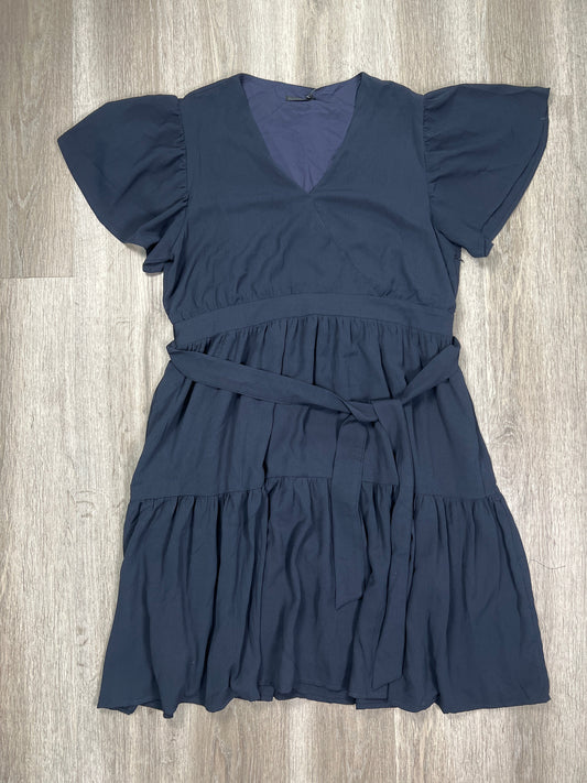 Navy Dress Casual Midi MIKAROSE , Size 2x