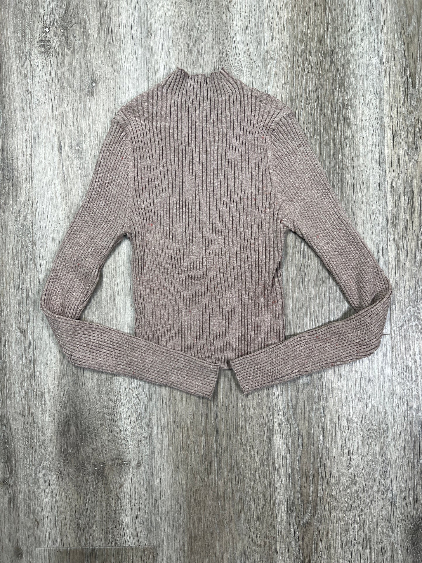 Top Long Sleeve By Shein In Brown, Size: M