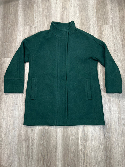 Coat Peacoat By J. Crew In Green, Size: Xl